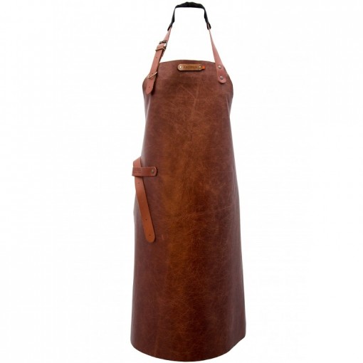 Leather Apron "New York" Cognac