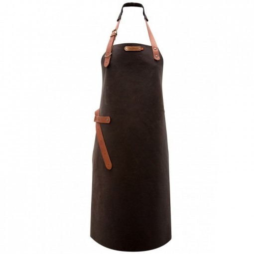 Leather Apron "Utah" Choco