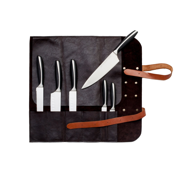 Leather Knife Roll for Chefs | Valentich Goods