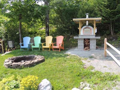 outdoor brick pizza oven