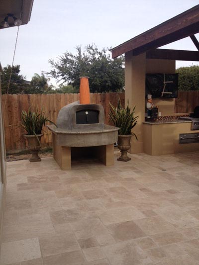 Backyard Pizza Oven