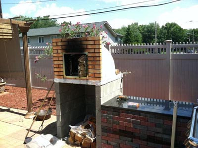 Backyard Pizza Oven