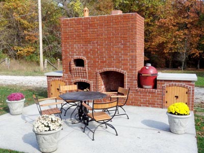 Clay Oven in Bricks