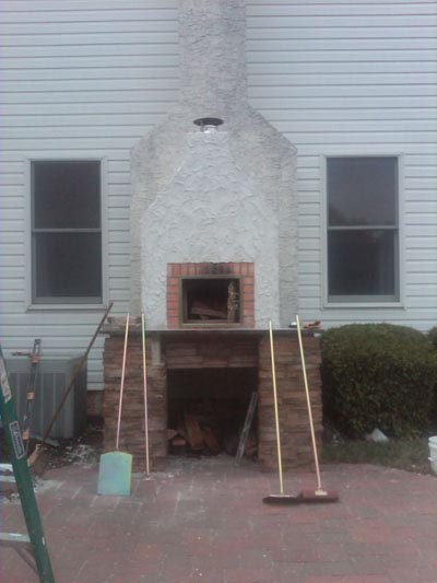 Backyard Brick Oven