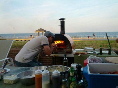 Mobile Pizza Oven