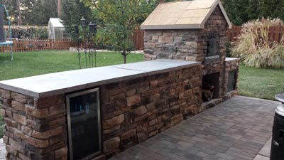 outdoor brick pizza oven