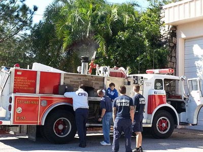 Pizza Oven Fire Truck