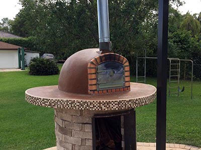 Wood Fired Brick Oven