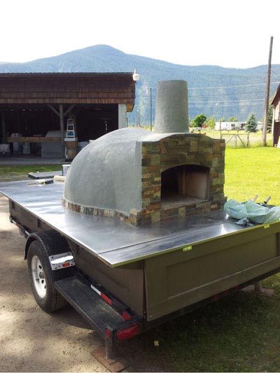 Pizza Oven Trailer