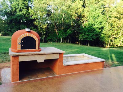 wood fired pizza oven