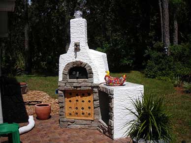 outdoor pizza oven